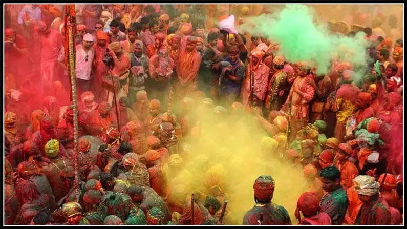 Holi Festival Holi Celebrations In Nizamabad Fun Fight (3)