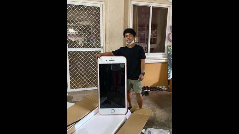 He was happy that he had bought an Apple iPhone at a low price. 1 Iphone Shaped Coffee Table Iphone Shaped Coffee Table